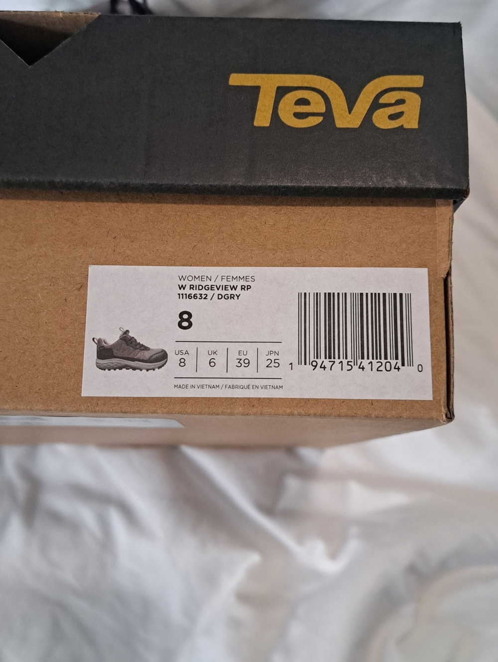 Women's Teva Ridgeview Waterproof Hiking Shoes - Picture 8 of 8